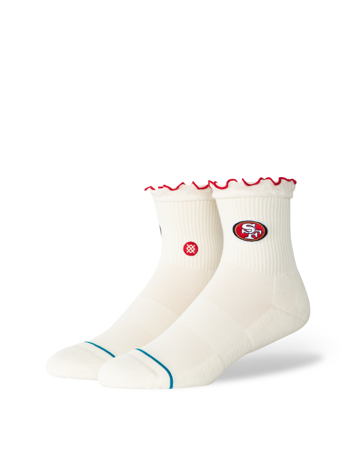 NINERS RUFFLE QTR