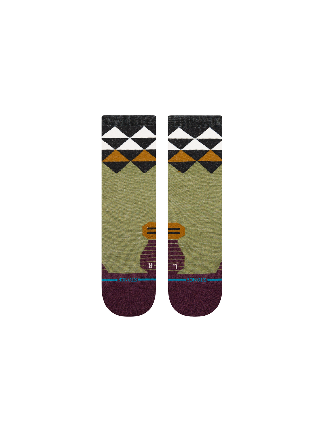 QUADRILATERAL LIGHT WOOL CREW