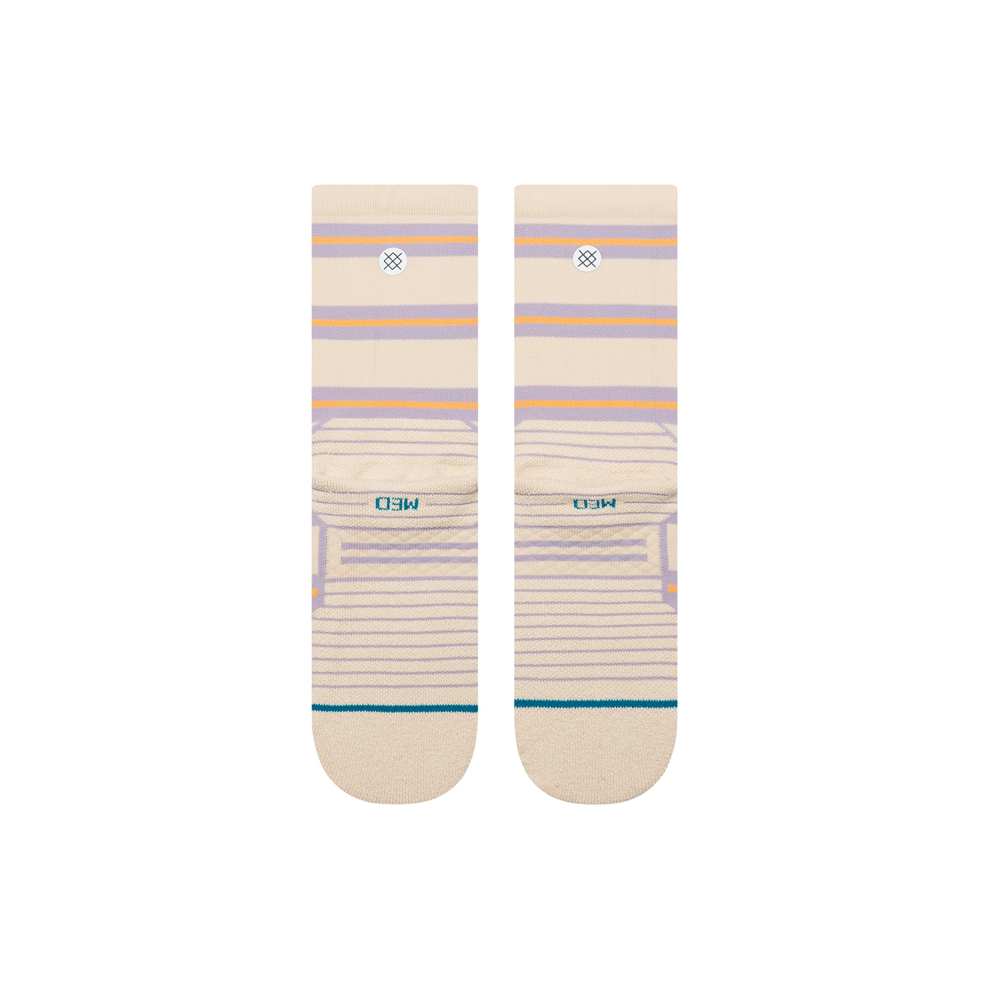 Beam Stripe Mid Crew Socks