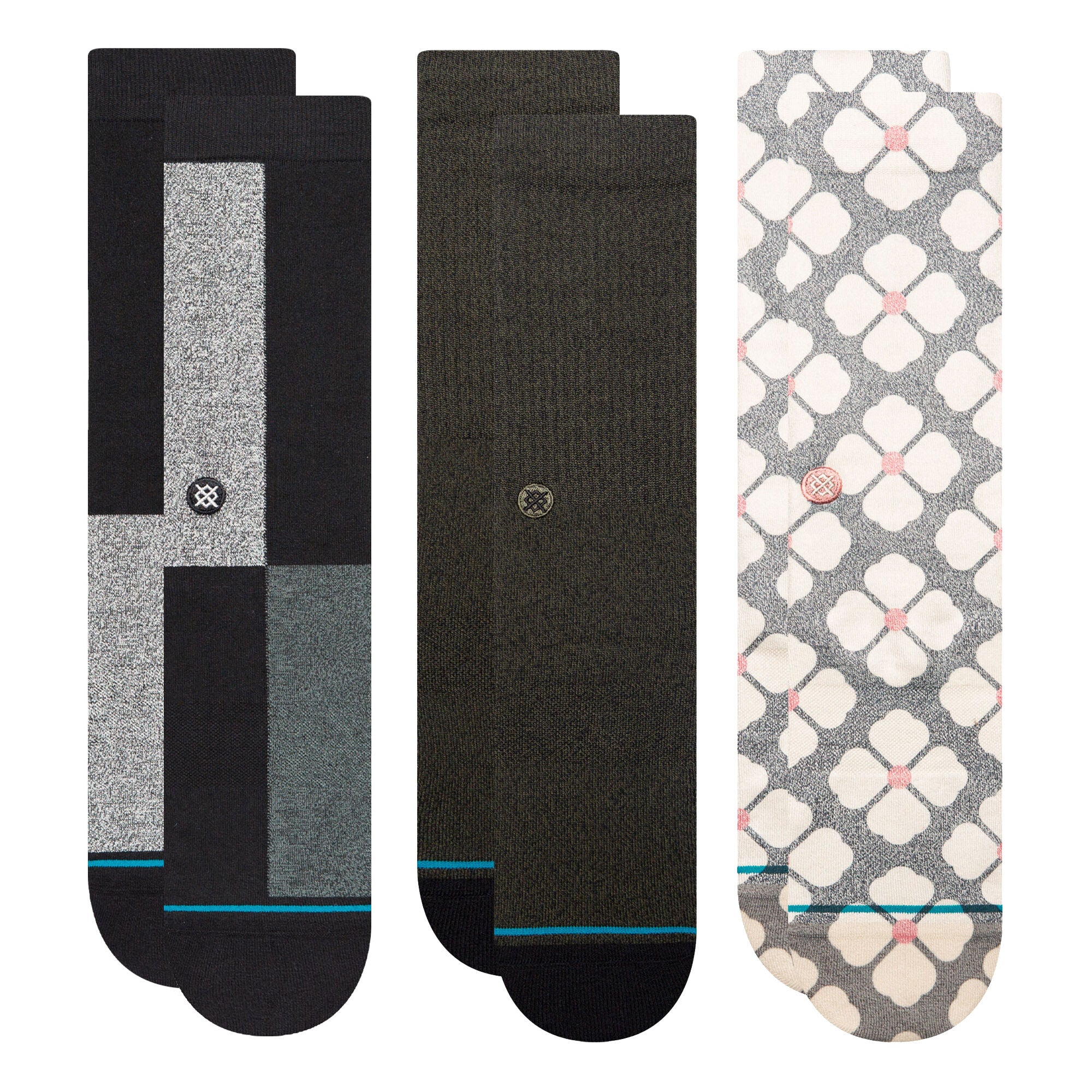 Butter Blend™ Crew Socks 3 Pack