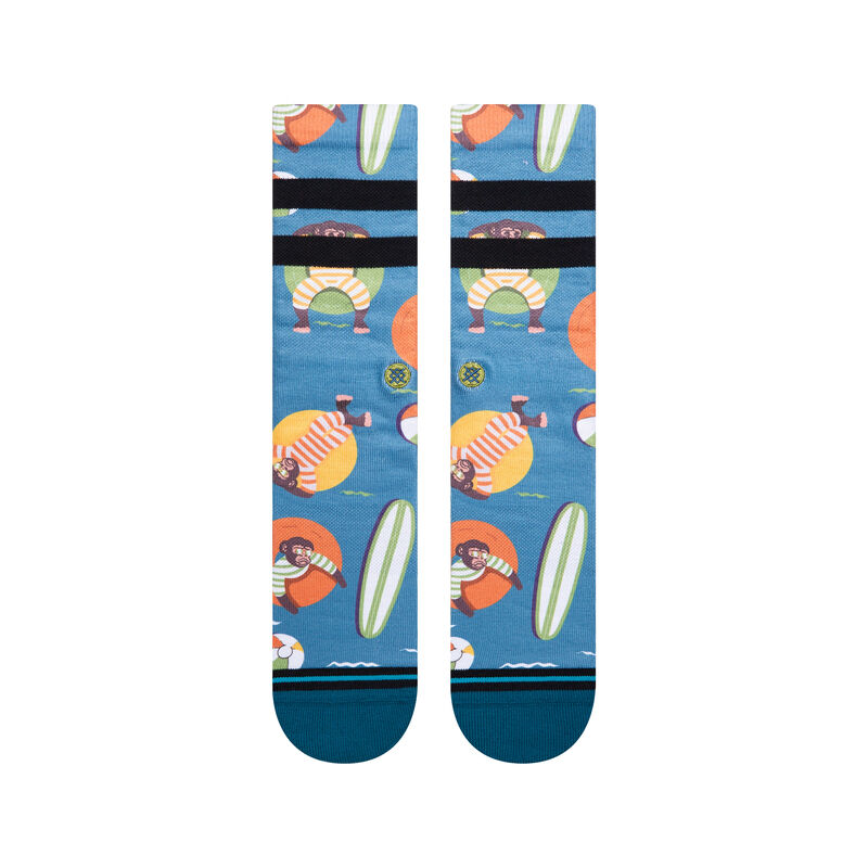 MONKEY CHILLIN| A558A21MCN | TEAL | L image number 1