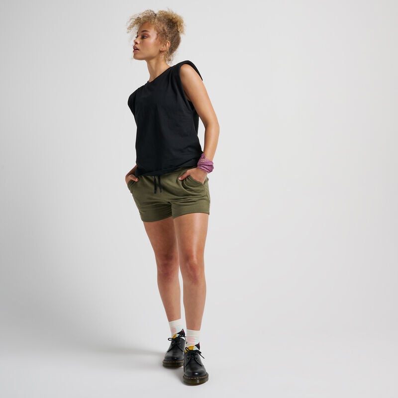 WOMENS SHELTER SHORT | WBB5A22WOM | OLIVE | XS image number 5