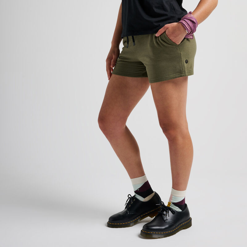 WOMENS SHELTER SHORT | WBB5A22WOM | OLIVE | XS image number 2