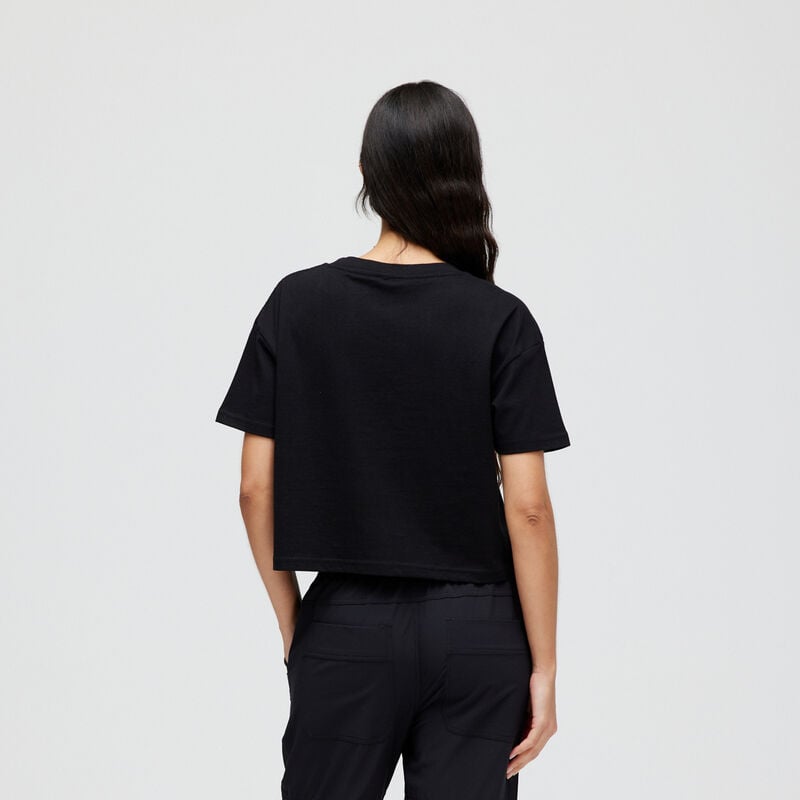 W3SS1A24CO | COYOACAN SS CROP | BLACK | S