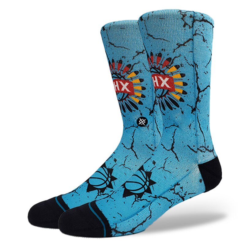 NBA X Stance 2023 City Edition Print Poly Crew Socks image number 0