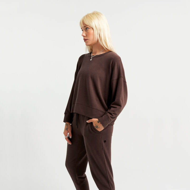 SHELTER WOMENS CREW | WAPPC22WOM | PLUM | L image number 1