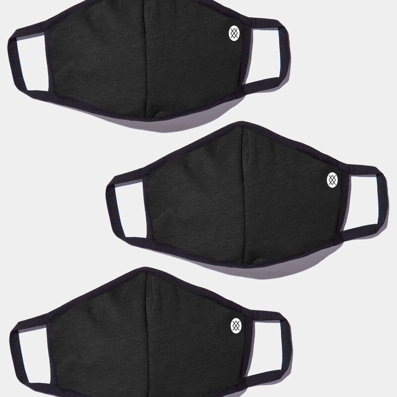 SOLID MASK 3 PACK L image number 0