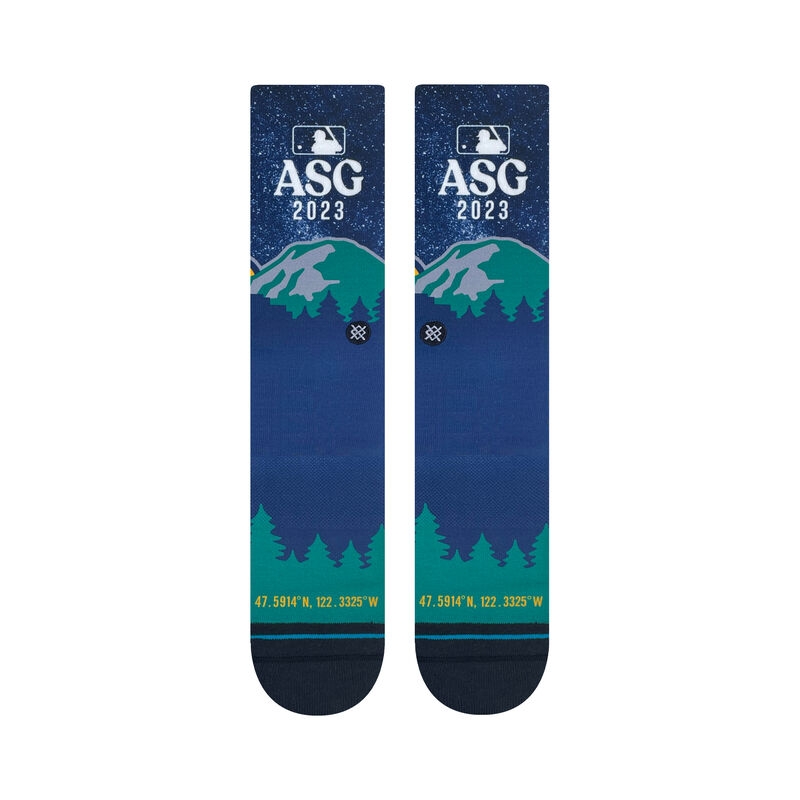 MLB 2023 All Star Game Poly Crew Socks image number 1