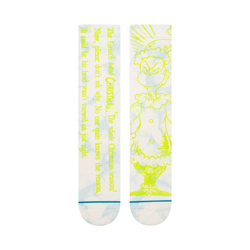 The Grinch X Stance Crew Socks image number 1