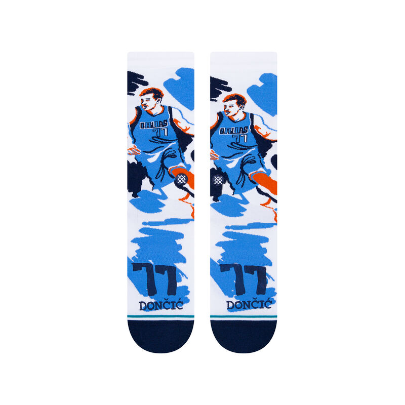 NBA X Stance Paint Collection Crew Socks image number 1