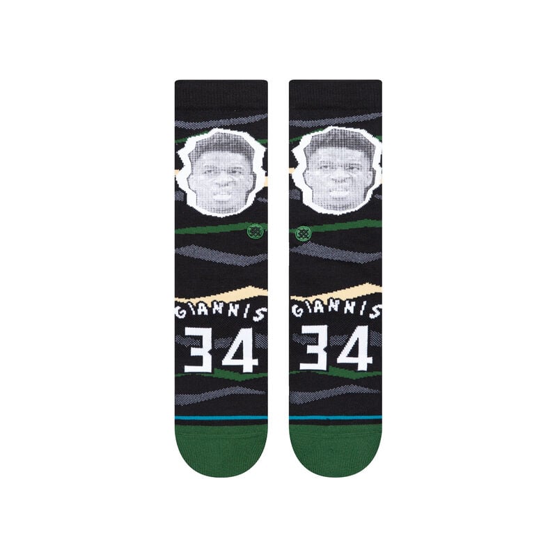 NBA FAXED CREW SOCKS image number 1