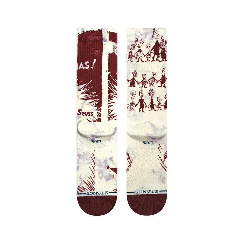 The Grinch X Stance Crew Socks image number 2