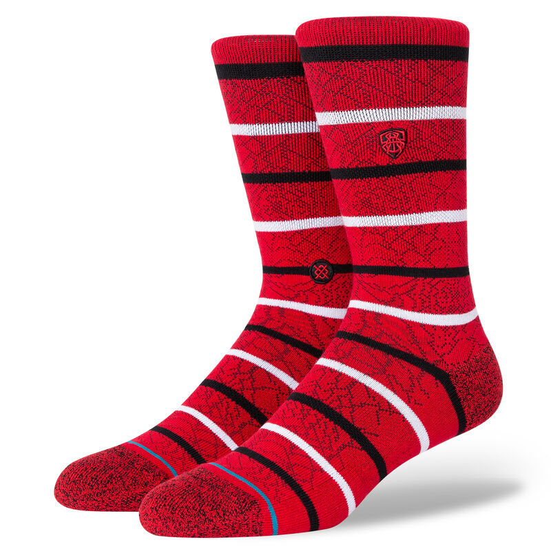 Donovan Mitchell Cobwebs Mid Cushion Infiknit™ Combed Cotton Crew Socks ...