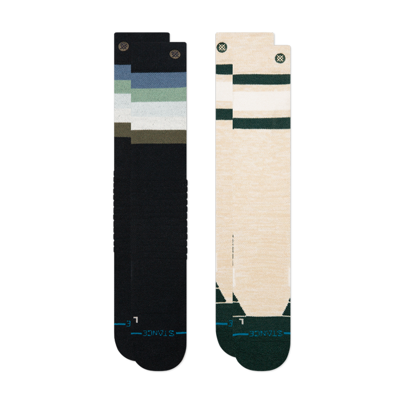 Medium Performance Wool Snow Otc Socks 2 Pack