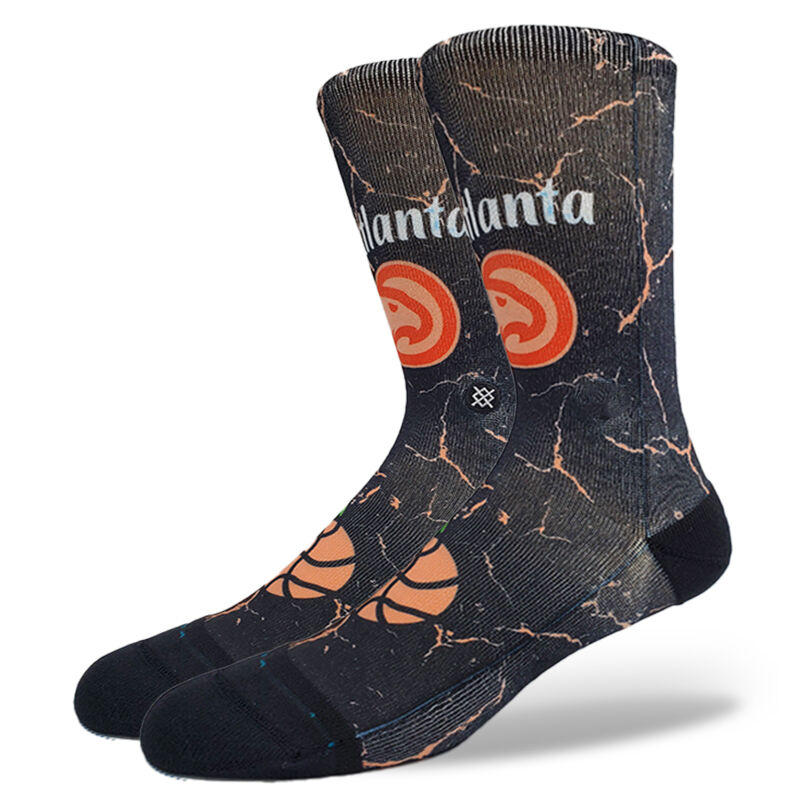 NBA X Stance 2023 City Edition Print Poly Crew Socks image number 0