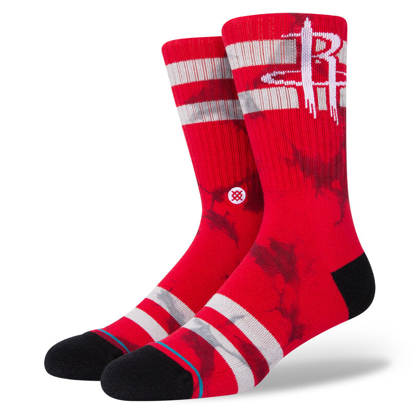 Houston Rockets Dyed Crew Socks