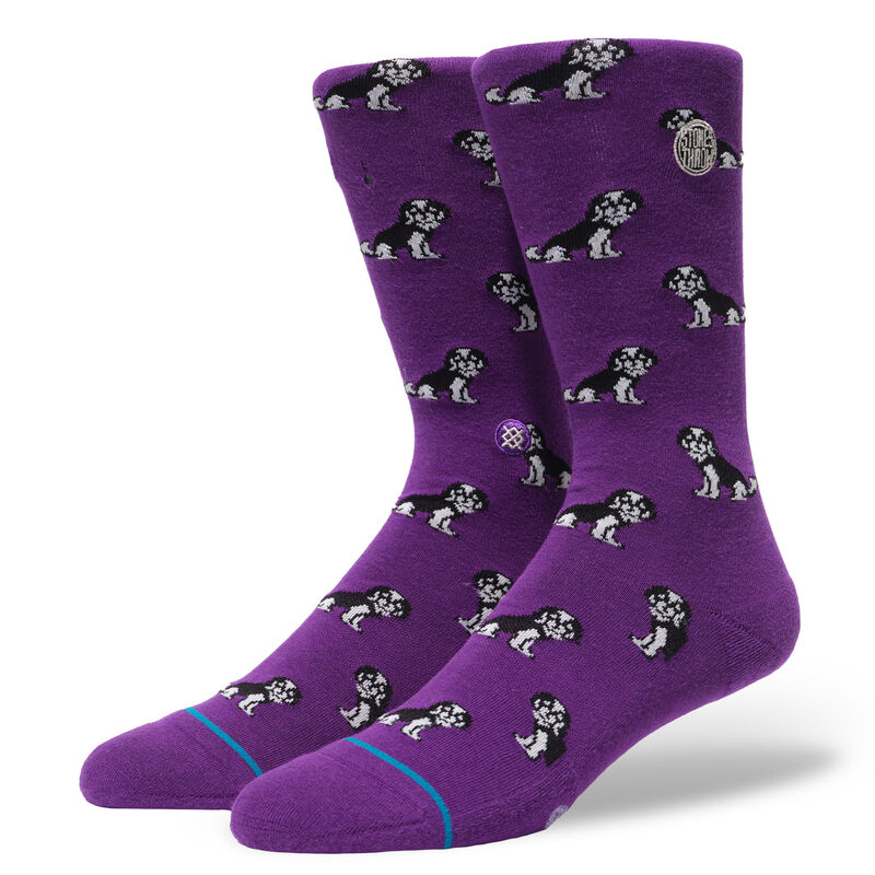 Stones Throw X Stance Crew Socks image number 0