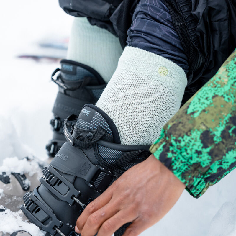 Medium Performance Wool Snow Otc Socks image number 3