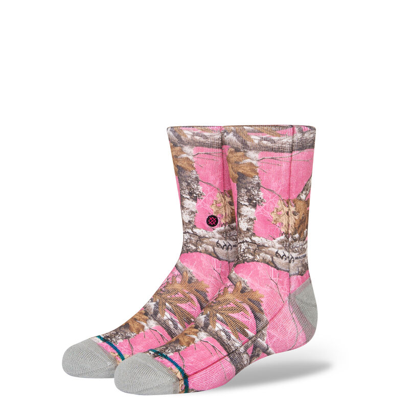 Realtree X Stance Kids Poly Crew Socks image number 1