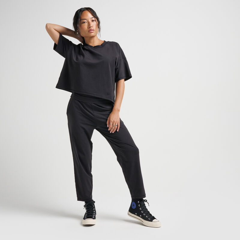 LAY LOW WMNS CROP PANT | WAPPD22CPT | BLACK | L image number 4