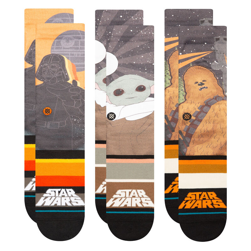 Star Wars By Jaz X Stance Poly Crew Socks Set image number 0
