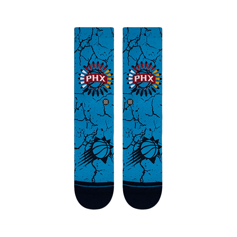 NBA X Stance 2023 City Edition Print Poly Crew Socks image number 1