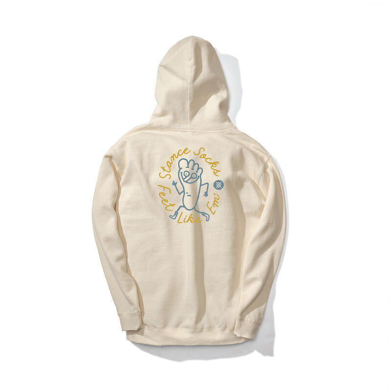 HAPPY FOOT HOODIE image number 1