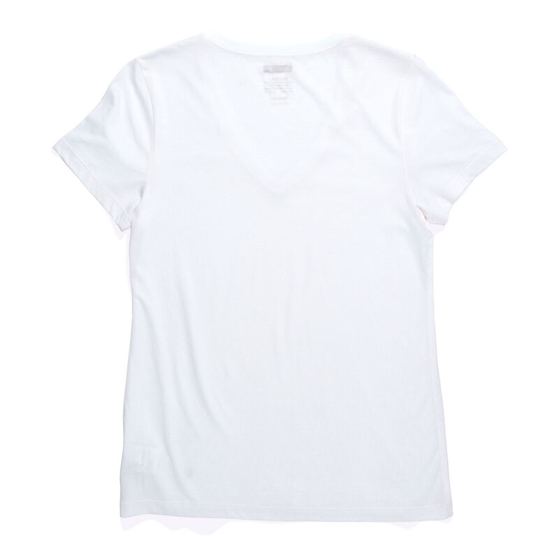 STANDARD VNECK T| W2VS1A20SV | WHITE | S image number 1