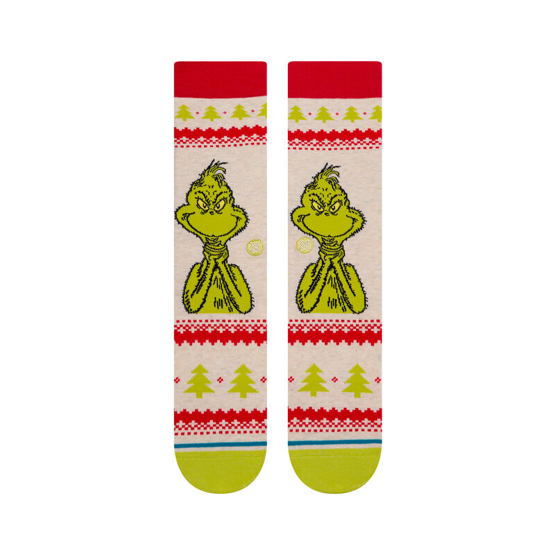 The Grinch X Stance Crew Socks image number 1
