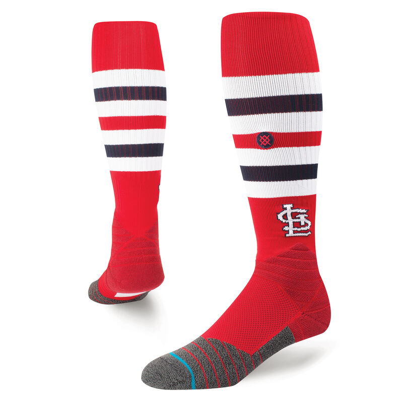MLB St. Louis Cardinals Arches Diamond Pro OTC Socks | Stance