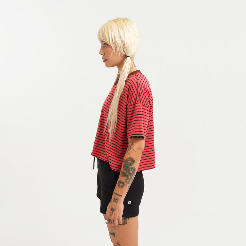 LAY LOW WMNS BOXY SS | WAPPD22BSS | REDFADE | XS image number 2