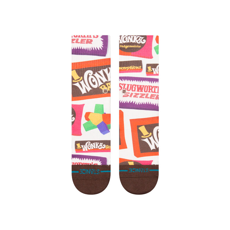 Willy Wonka By Jay Howell Kids Poly Crew Socks image number 1