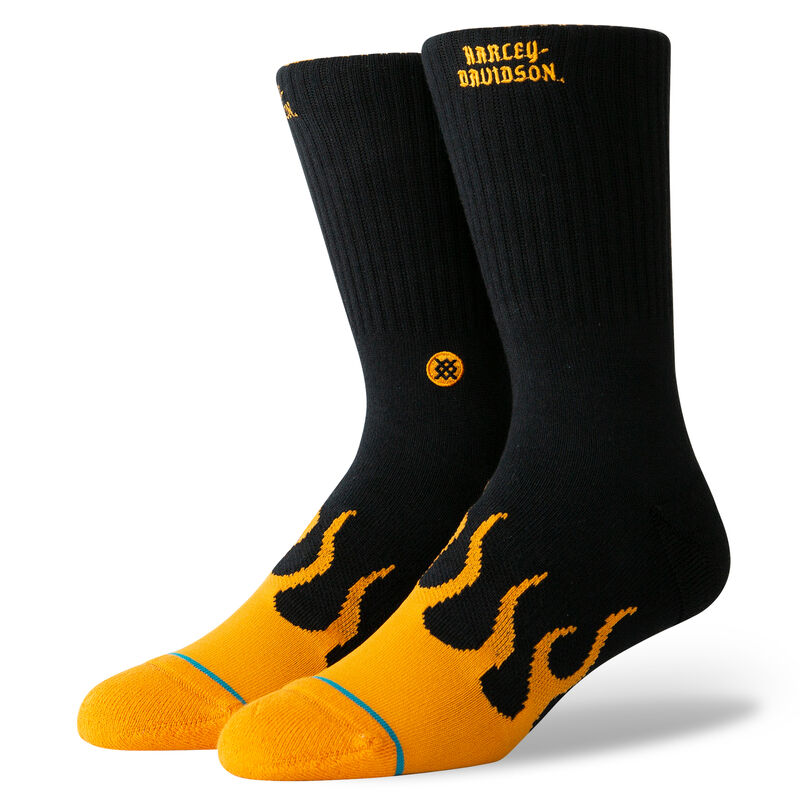 HARLEY FLAMES | BLACK | L image number 0