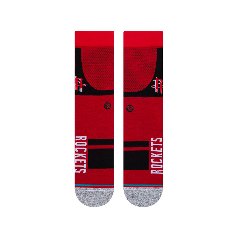 Houston Rockets Shortcut 2 Infiknit™ Light Cushion Crew Socks | Stance