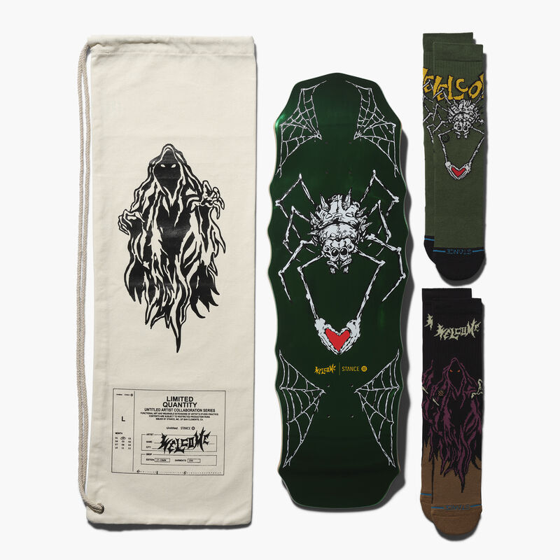 A556A24WUN | WELCOME SKATEBOARDS UNTITLED | MULTI | L image number 0