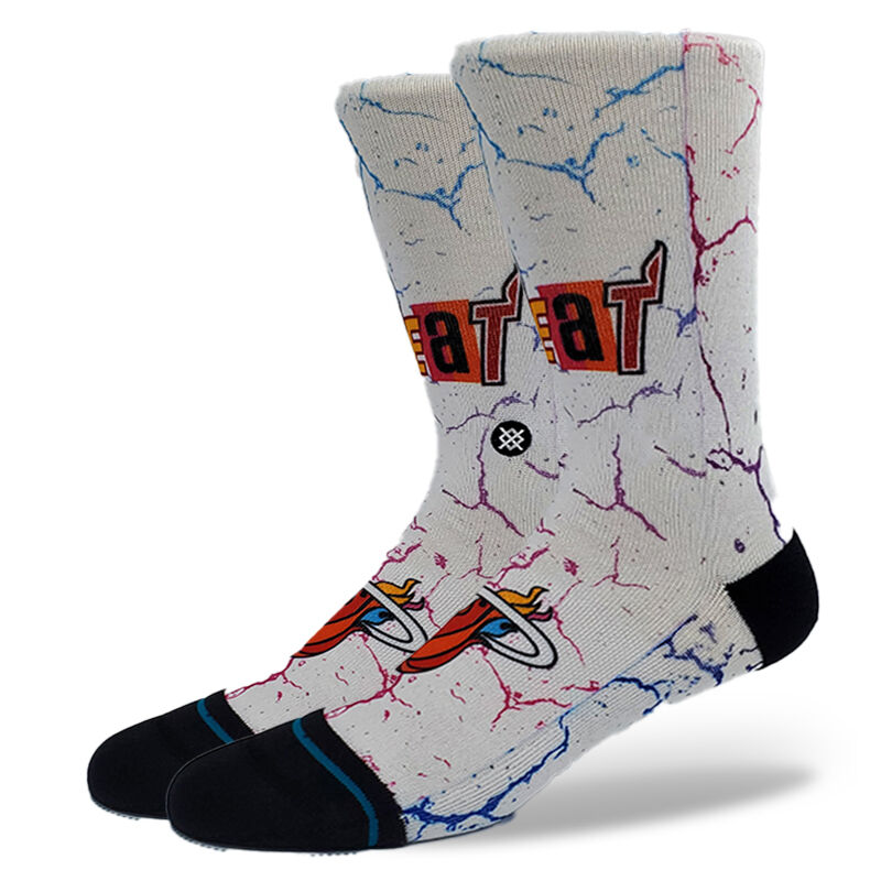 NBA X Stance 2023 City Edition Print Poly Crew Socks image number 0