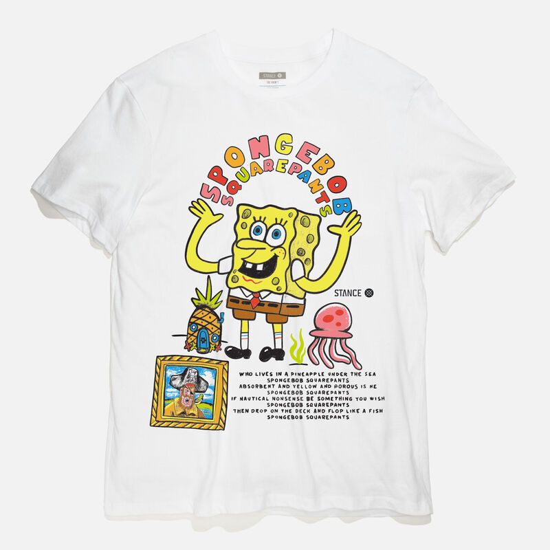 SpongeBob SquarePants Spongemagination Mid Weight Cotton Short Sleeve T ...