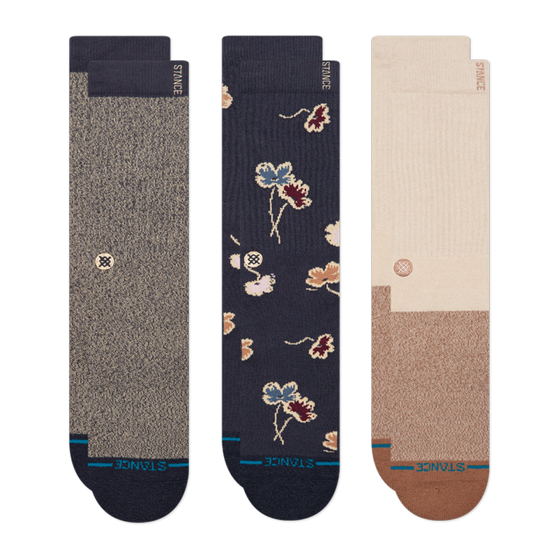 Butter Blend™ Crew Socks 3 Pack