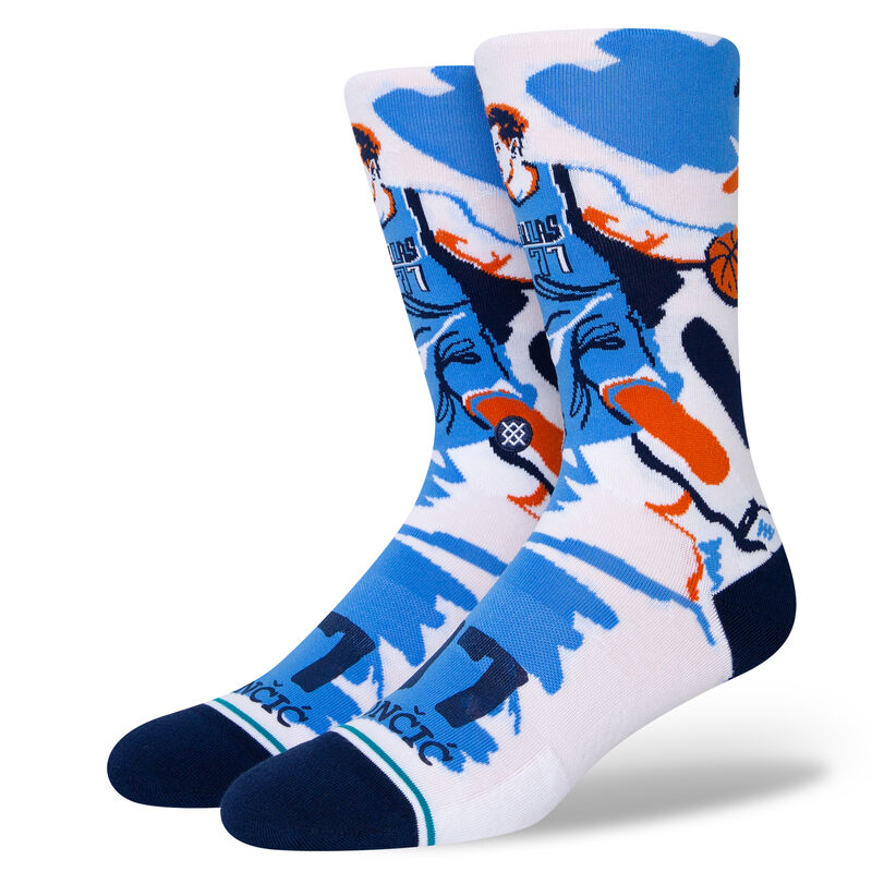 NBA X Stance Paint Collection Crew Socks image number 0