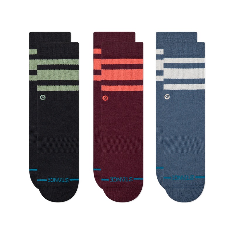 Kids Boyd Crew Socks 3 Pack