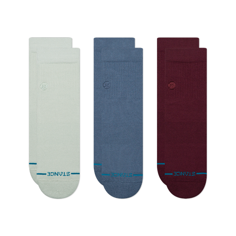 Icon Quarter Socks 3 Pack