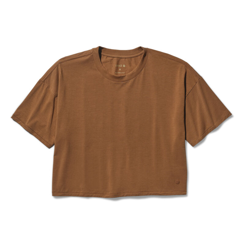 LAY LOW WMNS BOXY SS | WAPPD22BSS | TOBACCO | S image number 4