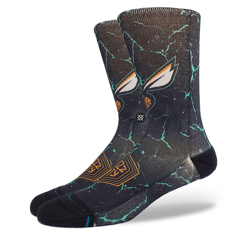 NBA X Stance 2023 City Edition Print Poly Crew Socks image number 0