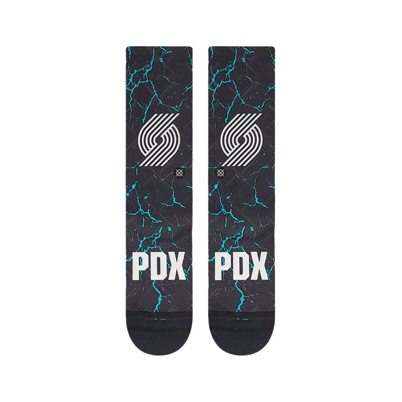 NBA X Stance 2023 City Edition Print Poly Crew Socks image number 1
