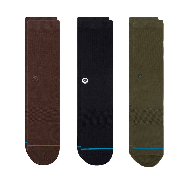 Icon Crew Socks 3 Pack image number 0