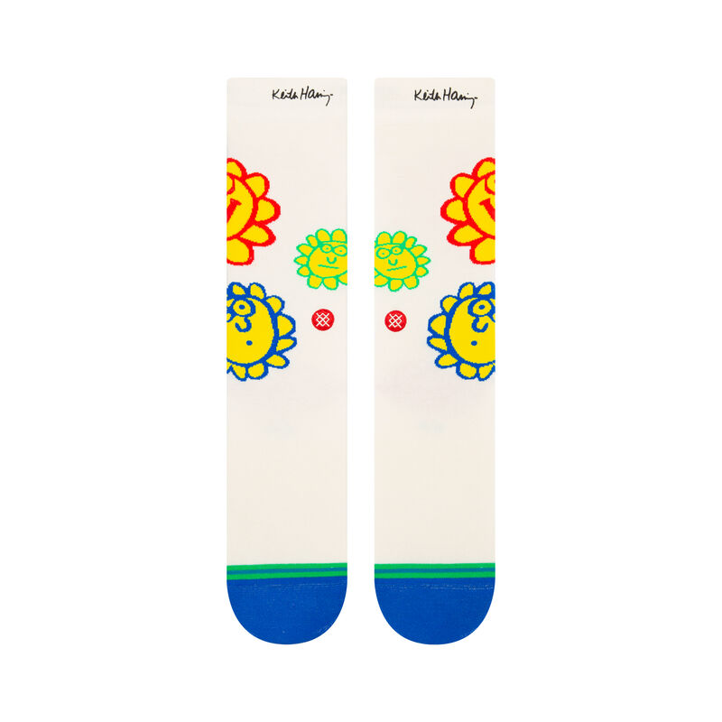 Keith Haring X Stance Crew Socks image number 1