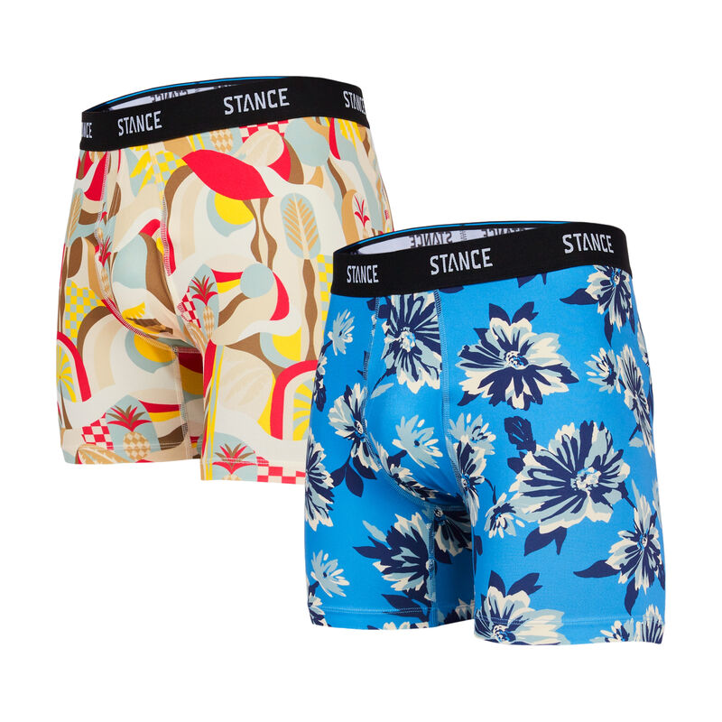 190107573955 | M803A24BAR | BARROWED 2 PACK BOXER BRIEF | BLUE | L image number 0