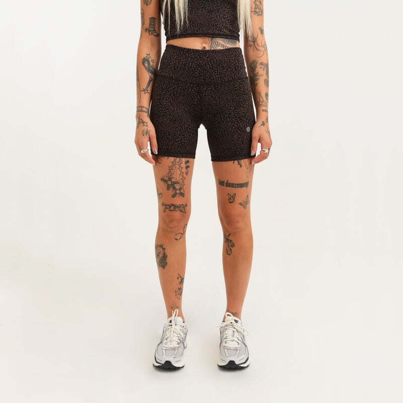 Womens' Happenings Athletic Bike Shorts With FreshTek™