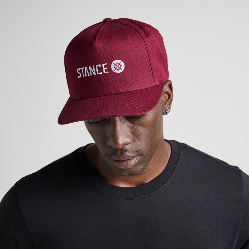 ICON SNAPBACK HAT | A304D21ICO | WINE | OS image number 4