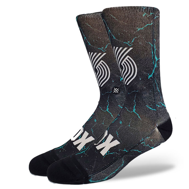 NBA X Stance 2023 City Edition Print Poly Crew Socks image number 0